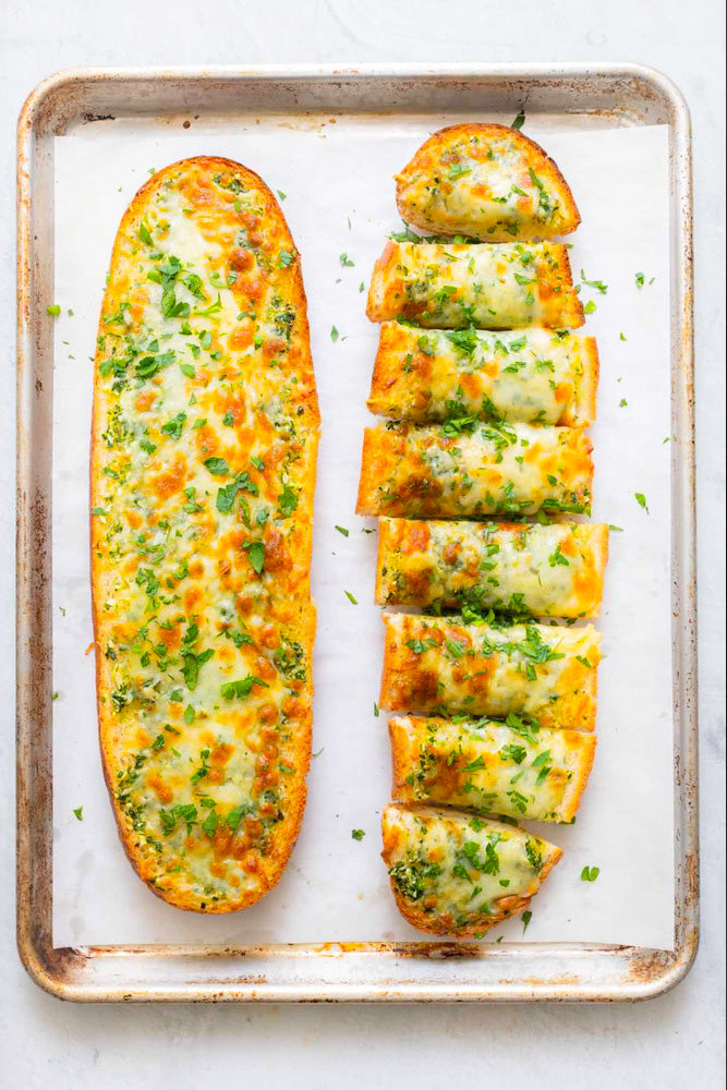 Ultimate EVOO Garlic Bread