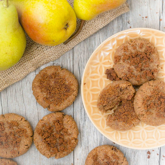 Cinnamon Pear Balsamic Cookies