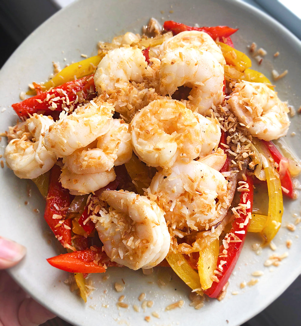 Coconut Shrimp Sauté