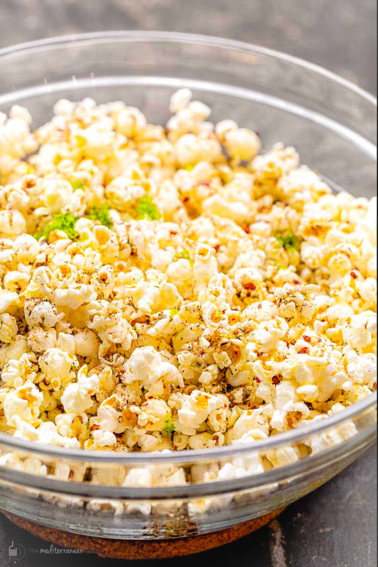 World Best Stovetop Dill EVOO Popcorn