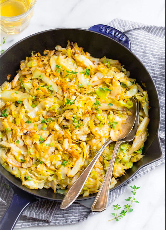 World Best Sautéed Cabbage