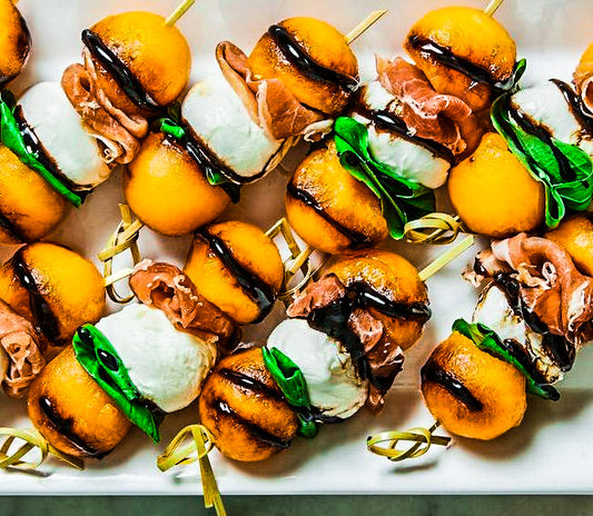 Melon Prosciutto Skewers