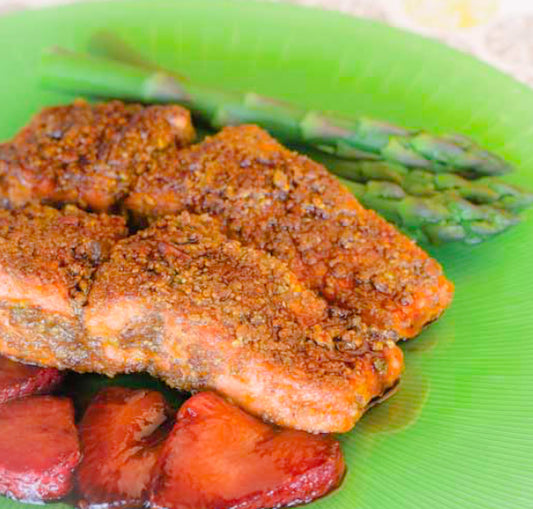 Pistachio Crusted Salmon