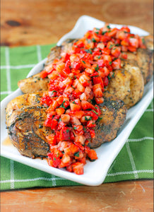 Strawberry Balsamic Grilled Chicken