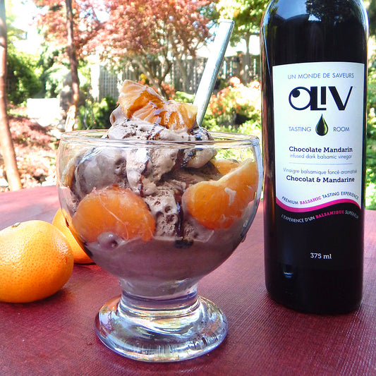 Chocolate Mandarin Sundae