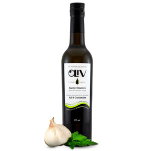 OLiV Tasting Room Garlic Cilantro Dark Balsamic Vinegar