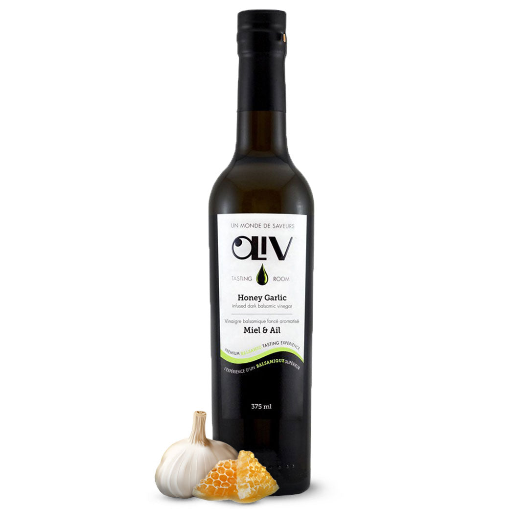 OLiV Tasting Room Honey Garlic Dark Balsamic Vinegar