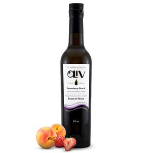 OLiV Tasting Room Strawberry Peach White Balsamic Vinegar
