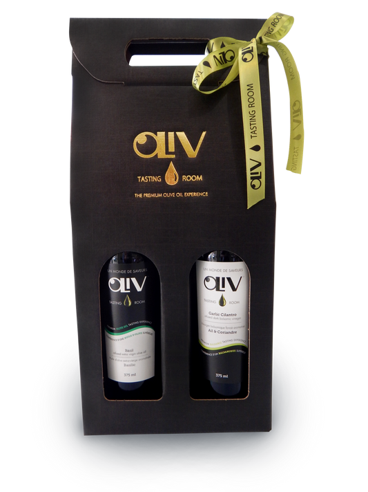 Black 2-Bottle Gift Box